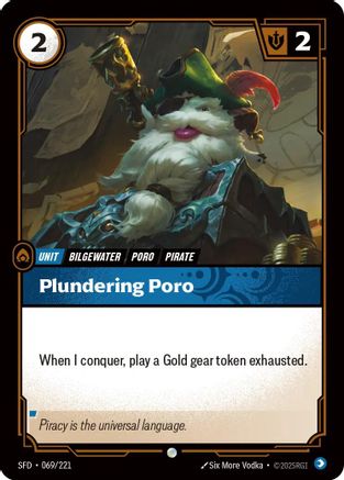 Plundering Poro (069/221) - Spiritforged Foil - Poke-Collect