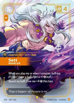Sett - Brawler (Signature) (232*/221) - Spiritforged Foil - Poke-Collect