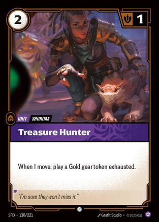 Treasure Hunter (130/221) - Spiritforged - Poke-Collect