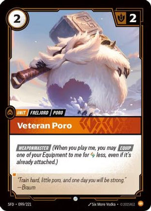 Veteran Poro (099/221) - Spiritforged - Poke-Collect