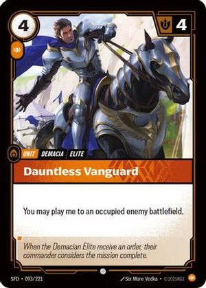Dauntless Vanguard (093/221) - Spiritforged Foil - Poke-Collect
