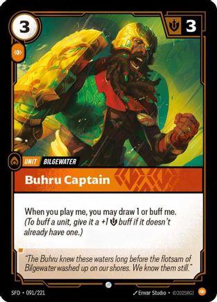Buhru Captain (091/221) - Spiritforged Foil - Poke-Collect