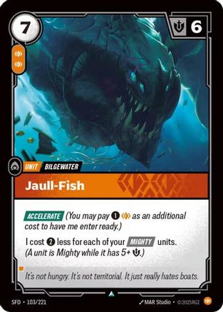 Jaull-Fish (103/221) - Spiritforged Foil - Poke-Collect