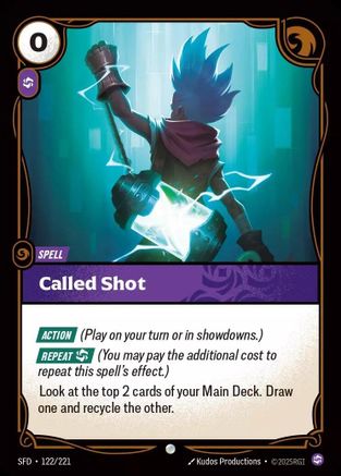 Called Shot (122/221) - Spiritforged - Poke-Collect