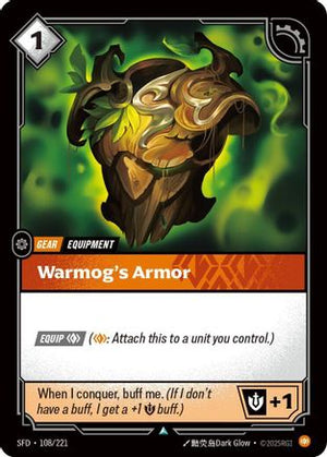 Warmog's Armor (108/221) - Spiritforged Foil - Poke-Collect