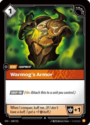Warmog's Armor (108/221) - Spiritforged - Poke-Collect