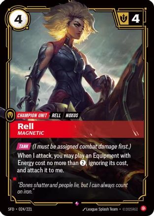 Rell - Magnetic (024/221) - Spiritforged Foil - Poke-Collect