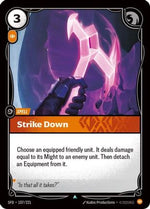 Strike Down (107/221) - Spiritforged Foil - Poke-Collect