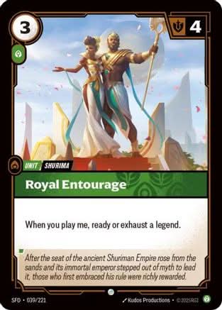 Royal Entourage (039/221) - Spiritforged - Poke-Collect