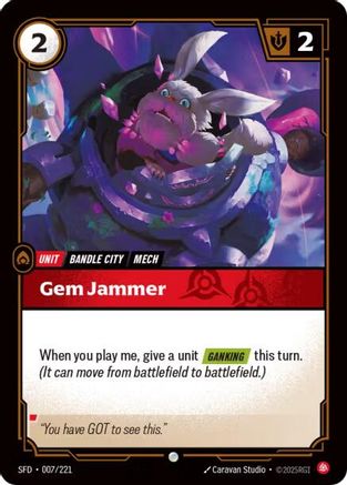 Gem Jammer (007/221) - Spiritforged - Poke-Collect