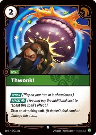Thwonk! (040/221) - Spiritforged Foil - Poke-Collect