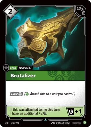 Brutalizer (042/221) - Spiritforged - Poke-Collect