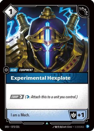 Experimental Hexplate (073/221) - Spiritforged Foil - Poke-Collect