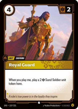Royal Guard (157/221) - Spiritforged Foil - Poke-Collect