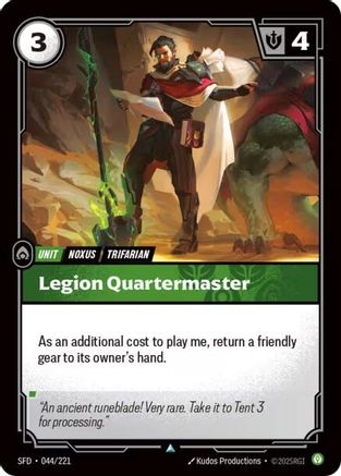 Legion Quartermaster (044/221) - Spiritforged Foil - Poke-Collect