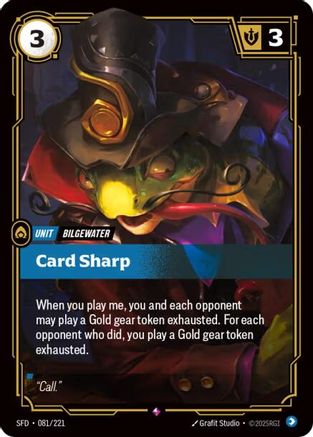 Card Sharp (081/221) - Spiritforged Foil - Poke-Collect