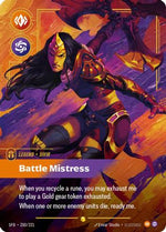 Sivir - Battle Mistress (Overnumbered) (250/221) - Spiritforged Foil - Poke-Collect