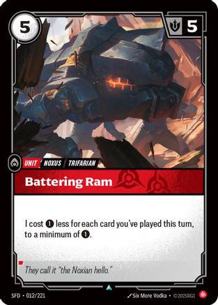 Battering Ram (012/221) - Spiritforged - Poke-Collect