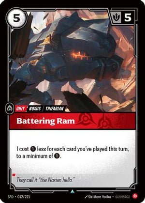 Battering Ram (012/221) - Spiritforged - Poke-Collect
