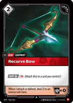 Recurve Bow (016/221) - Spiritforged Foil - Poke-Collect