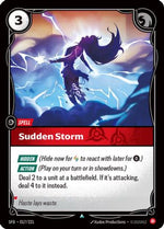 Sudden Storm (017/221) - Spiritforged Foil - Poke-Collect