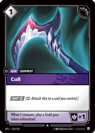 Cull (134/221) - Spiritforged - Poke-Collect