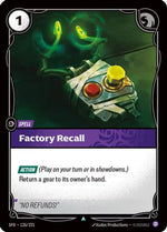 Factory Recall (135/221) - Spiritforged - Poke-Collect