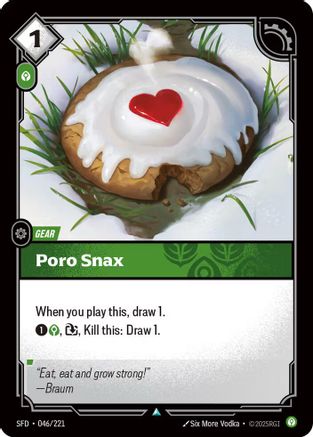Poro Snax (046/221) - Spiritforged Foil - Poke-Collect