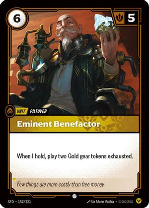 Eminent Benefactor (152/221) - Spiritforged Foil - Poke-Collect