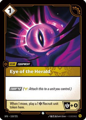 Eye of the Herald (153/221) - Spiritforged Foil - Poke-Collect