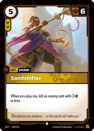 Sandshifter (158/221) - Spiritforged - Poke-Collect