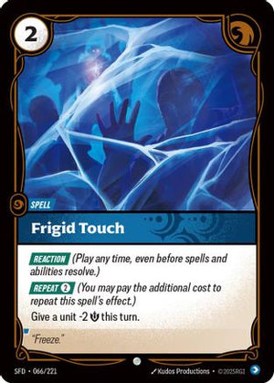 Frigid Touch (066/221) - Spiritforged Foil - Poke-Collect