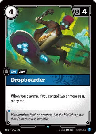 Dropboarder (072/221) - Spiritforged - Poke-Collect