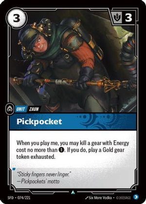 Pickpocket (074/221) - Spiritforged Foil - Poke-Collect