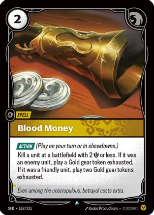 Blood Money (162/221) - Spiritforged - Poke-Collect