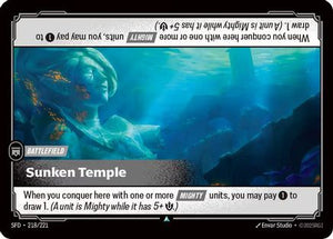 Sunken Temple (218/221) - Spiritforged Foil - Poke-Collect
