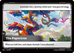 The Papertree (219/221) - Spiritforged - Poke-Collect