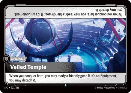 Veiled Temple (221/221) - Spiritforged Foil - Poke-Collect