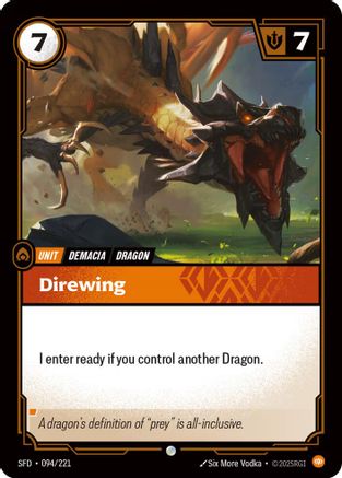 Direwing (094/221) - Spiritforged Foil - Poke-Collect