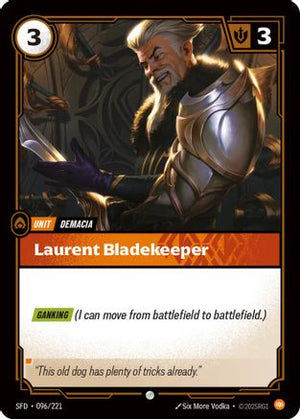 Laurent Bladekeeper (096/221) - Spiritforged - Poke-Collect
