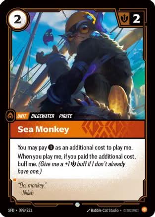 Sea Monkey (098/221) - Spiritforged Foil - Poke-Collect