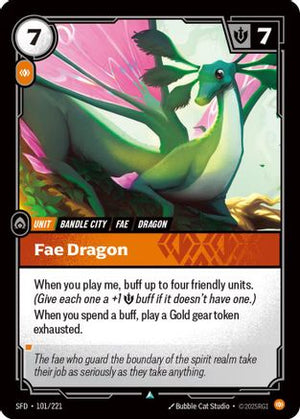 Fae Dragon (101/221) - Spiritforged - Poke-Collect