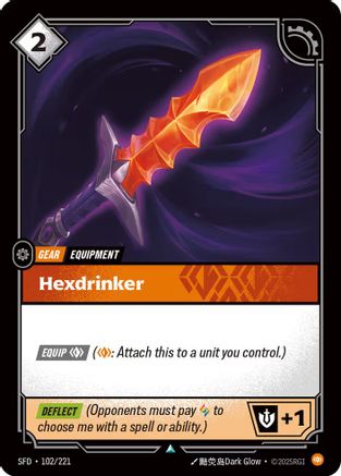 Hexdrinker (102/221) - Spiritforged - Poke-Collect