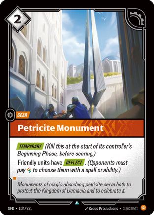 Petricite Monument (104/221) - Spiritforged - Poke-Collect