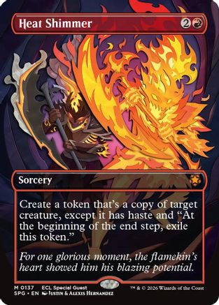 Heat Shimmer (Borderless) (SPG-137) - Special Guests Foil - Poke-Collect