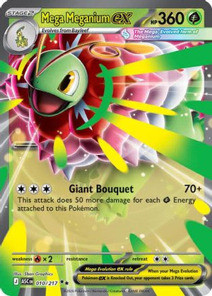 Mega Meganium ex - 010/217 10 - ME Ascended Heroes Holofoil - Poke-Collect