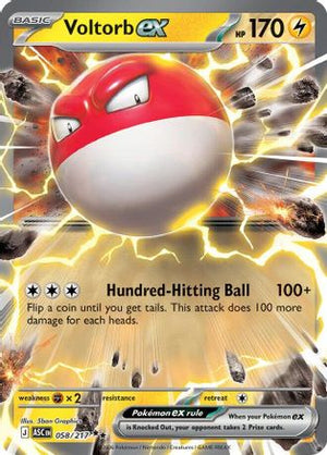 Voltorb ex 58 - ME Ascended Heroes Holofoil - Poke-Collect