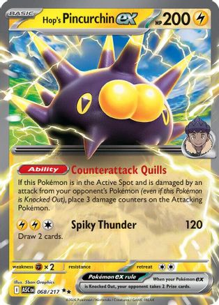 Hop's Pincurchin ex 68 - ME Ascended Heroes Holofoil - Poke-Collect