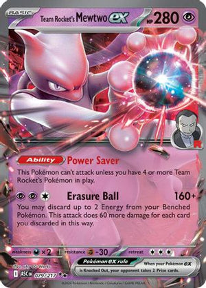 Team Rocket's Mewtwo ex - 079/217 79 - ME Ascended Heroes Holofoil - Poke-Collect