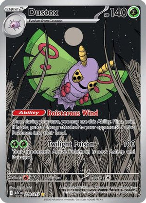 Dustox - 220/217 220 - ME Ascended Heroes Holofoil - Poke-Collect